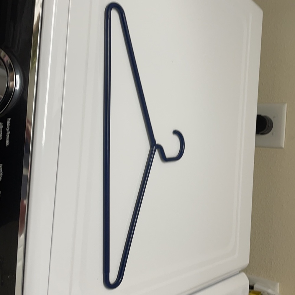 Blue Plastic Hangers from The Container Store - Picture 2 of 3
